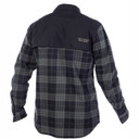 Fasthouse Adapt Long Sleeve Tech Flannel Black/Grey