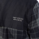 Fasthouse Adapt Long Sleeve Tech Flannel Black/Grey