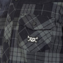 Fasthouse Adapt Long Sleeve Tech Flannel Black/Grey