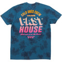 Fasthouse Cold Ones Short Sleeve Tee Indigo Crystal Wash