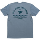 Fasthouse Fast Cycles Short Sleeve Tee Denim