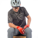 Fasthouse Impakt Baux Short Sleeve Jersey Pewter Crystal Wash