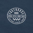 Fasthouse Statement Short Sleeve Tee Navy