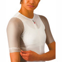 Castelli Corretto Womens Jersey Ivory/Clay-Black