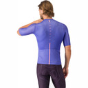 Castelli Drittone Logo Jersey Ultraviolet/Rosa Giro