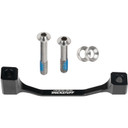 Trickstuff Postmount Brake Adapter 23mm Black W/ Titanium Bolts