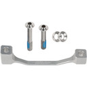 Trickstuff Postmount Brake Adapter 23mm Silver W/ Titanium Bolts
