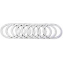 FSA Micro Headset Spacer 10 Pack 1-1/8" Black