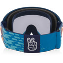 Oakley O-Frame 2.0 Pro MTB Goggles TLD Navy/Clear W/ Light Grey Lens