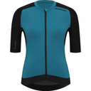 Soomom Womens Escape Trailblock Cycling Jersey Ocean Teal