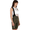 Soomom Womens Race Bib Shorts Army Green