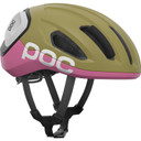 POC Amidal Road Helmet Olivine Green Matt/Thulite Pink Matt