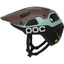 POC Cularis Pure MTB Helmet Bronzite Brown Matt/Lazurite Blue Matt