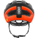 POC Omne Air MIPS Road Helmet Uranium Black Matt/Fluorescent Orange Matt