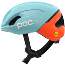POC POCito Omne MIPS Youth Helmet Indicolite Blue Matt/Carnelian Orange Matt