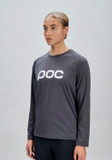 POC Womens Reform Enduro Jersey Sylvanite Grey
