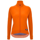 Santini RTR Winter Fleece Jacket Womens Deep Orange
