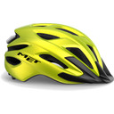 Met Crossover Helmet Unisize Lime Yellow Metallic