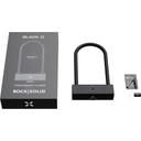 Black X Rock Solid Smart U Lock