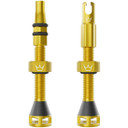 Peaty's Holeshot Fast Flow Tubeless Valves 42mm Gold