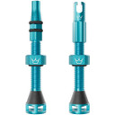 Peaty's Holeshot Fast Flow Tubeless Valves 42mm Turquoise