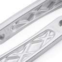 DMR Sect Two-Piece MTB Cranks Silver