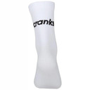 Caffeine and Cranks Socks Cranks Logo White