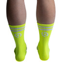 PEDALI Ascent Socks Fluro Yellow Socks
