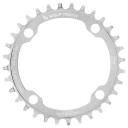 Wolf Tooth 104 BCD Chainring Drop-Stop B Raw Silver