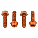 Wolf Tooth Bottle Cage Bolts Orange