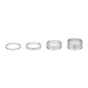 Wolf Tooth Headset Spacer Kit Raw Silver