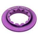 Wolf Tooth Internal Centerlock Rotor Lockring Ultraviolet Purple