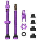 Wolf Tooth Tubeless Valve Kit for Clik Valves 60mm Ultraviolet Purple