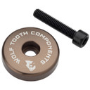 Wolf Tooth Ultralight Stem Cap w/ Integrated 5mm Spacer Espresso