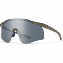 Smith Defy Sunglasses Matte Flint / Tarmac Tortoise W/ ChromaPop Slate Lens