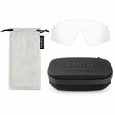 Smith Defy Sunglasses Matte Flint / Tarmac Tortoise W/ ChromaPop Slate Lens