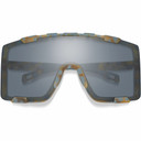Smith Syncline Sunglasses Matte Flint / Tarmac Tortoise W/ ChromaPop Slate Lens