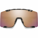 Smith Syncline Sunglasses Matte Salt Haze W/ ChromaPop Rose Gold Mirror Lens