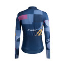 Santic Difos Van Sko Thermal L/S Jersey Blue