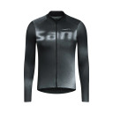 Santic Planet Thermal L/S Jersey Black