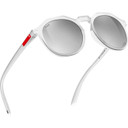 Sungod McLaren F1 Team LN1 Silverstone Zephyrs Sunglasses Frosted Clear with Blue Lens