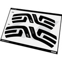 Slik Graphics ENVE SES 4.5 Decal Kit Premium Foil Black/White Gloss