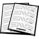 Slik Graphics ENVE SES 4.5 PRO Decal Kit Premium Foil Metallic Silver Gloss