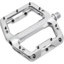 Wolf Tooth Waveform Performance Flat Pedal Raw Silver