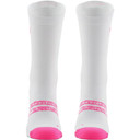 Sockeloen Running Socks White/Neon Pink