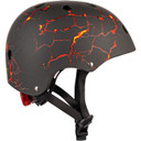 Hornit Cycle Helmet w/LED Light Lava