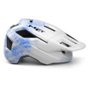 Met Shelter Youth MTB Helmet White/Blue Unisize