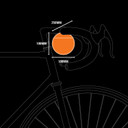 JetBlack JetPack Canister Handle Bar Bag 1.8L Black