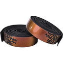 JetBlack JetWrap Silicone Bar Tape Black/Chameleon Brown