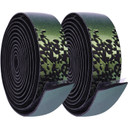 JetBlack JetWrap Silicone Bar Tape Black/Chameleon Green